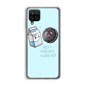 CaseCompany Best Friend Forever: Samsung Galaxy A12 Transparant Hoesje