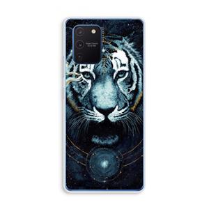 CaseCompany Darkness Tiger: Samsung Galaxy Note 10 Lite Transparant Hoesje