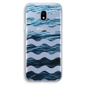 CaseCompany Oceaan: Samsung Galaxy J3 (2017) Transparant Hoesje