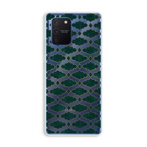 CaseCompany Moroccan tiles: Samsung Galaxy Note 10 Lite Transparant Hoesje