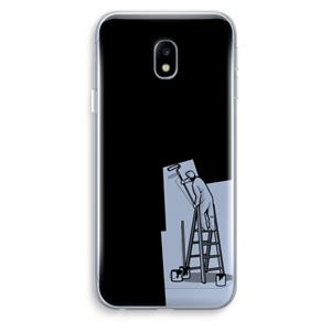 CaseCompany Musketon Painter: Samsung Galaxy J3 (2017) Transparant Hoesje