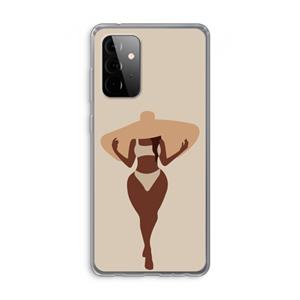CaseCompany Let's get salty: Samsung Galaxy A72 Transparant Hoesje