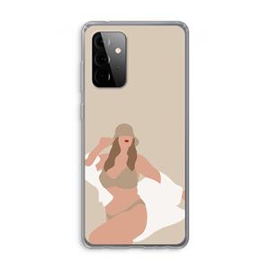CaseCompany One of a kind: Samsung Galaxy A72 Transparant Hoesje
