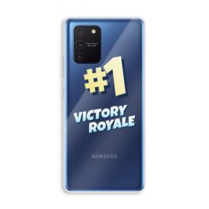 CaseCompany Victory Royale: Samsung Galaxy Note 10 Lite Transparant Hoesje
