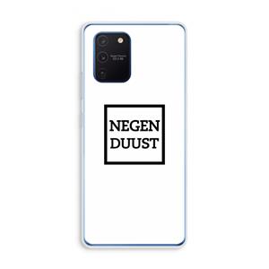 CaseCompany Negenduust vierkant: Samsung Galaxy Note 10 Lite Transparant Hoesje