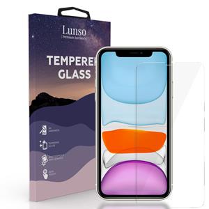 Lunso Gehard Beschermglas - Full Cover Tempered Glass - iPhone 11