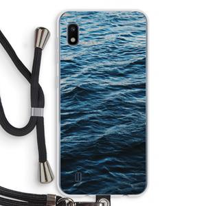 CaseCompany Oceaan: Samsung Galaxy A10 Transparant Hoesje met koord