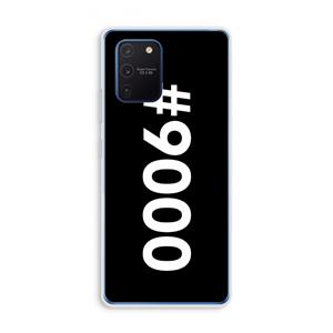 CaseCompany 9000: Samsung Galaxy Note 10 Lite Transparant Hoesje