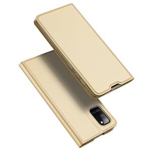 Dux Ducis pro serie slim wallet hoes - Samsung Galaxy A31 - Goud