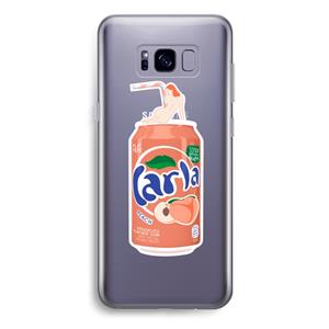 CaseCompany S(peach)less: Samsung Galaxy S8 Plus Transparant Hoesje