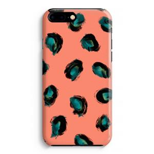CaseCompany Pink Cheetah: iPhone 8 Plus Volledig Geprint Hoesje