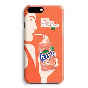 CaseCompany Peach please!: iPhone 8 Plus Volledig Geprint Hoesje