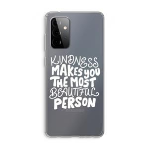 CaseCompany The prettiest: Samsung Galaxy A72 Transparant Hoesje
