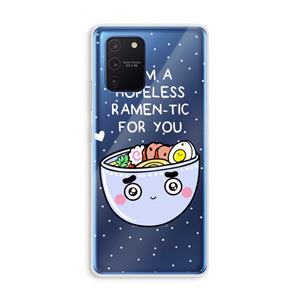 CaseCompany I'm A Hopeless Ramen-Tic For You: Samsung Galaxy Note 10 Lite Transparant Hoesje
