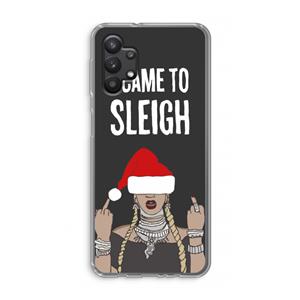 CaseCompany Came To Sleigh: Samsung Galaxy A32 5G Transparant Hoesje