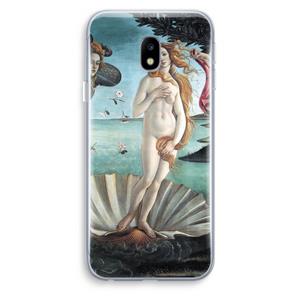 CaseCompany Birth Of Venus: Samsung Galaxy J3 (2017) Transparant Hoesje