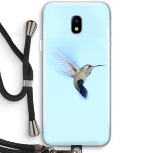 CaseCompany Kolibri: Samsung Galaxy J3 (2017) Transparant Hoesje met koord
