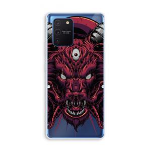 CaseCompany Hell Hound and Serpents: Samsung Galaxy Note 10 Lite Transparant Hoesje