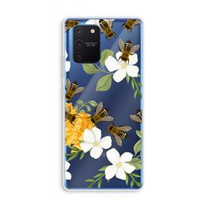 CaseCompany No flowers without bees: Samsung Galaxy Note 10 Lite Transparant Hoesje