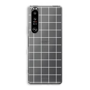 CaseCompany Rooster 2: Sony Xperia 1 III Transparant Hoesje