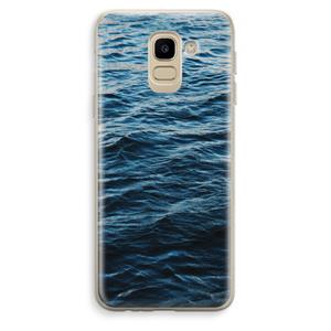 CaseCompany Oceaan: Samsung Galaxy J6 (2018) Transparant Hoesje