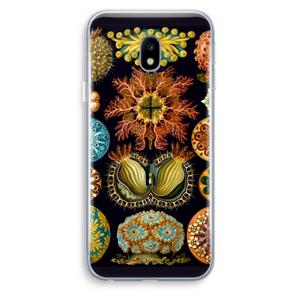 CaseCompany Haeckel Ascidiae: Samsung Galaxy J3 (2017) Transparant Hoesje