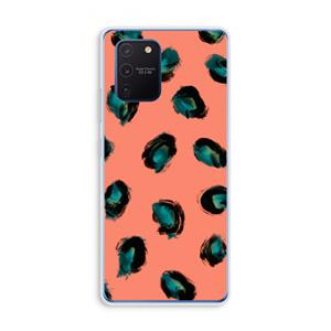 CaseCompany Pink Cheetah: Samsung Galaxy Note 10 Lite Transparant Hoesje