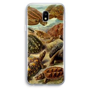 CaseCompany Haeckel Chelonia: Samsung Galaxy J3 (2017) Transparant Hoesje