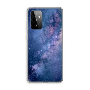 CaseCompany Nebula: Samsung Galaxy A72 Transparant Hoesje