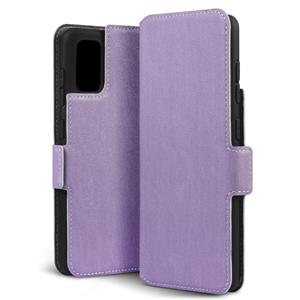 Qubits slim wallet hoes - Samsung Galaxy A41 - Paars