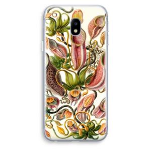 CaseCompany Haeckel Nepenthaceae: Samsung Galaxy J3 (2017) Transparant Hoesje