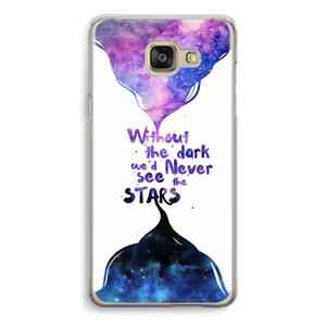 CaseCompany Stars quote: Samsung Galaxy A5 (2016) Transparant Hoesje