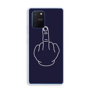 CaseCompany F**k U: Samsung Galaxy Note 10 Lite Transparant Hoesje