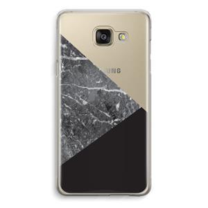 CaseCompany Combinatie marmer: Samsung Galaxy A5 (2016) Transparant Hoesje