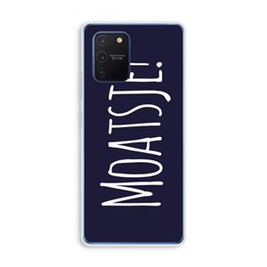 CaseCompany Moatsje!: Samsung Galaxy Note 10 Lite Transparant Hoesje
