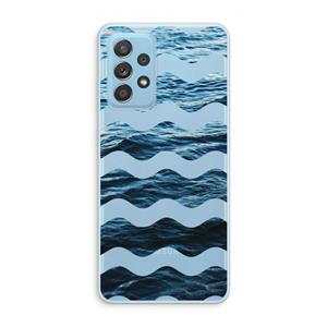 CaseCompany Oceaan: Samsung Galaxy A73 Transparant Hoesje
