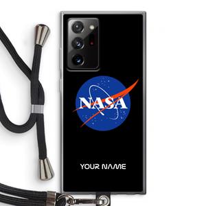 CaseCompany NASA: Samsung Galaxy Note 20 Ultra / Note 20 Ultra 5G Transparant Hoesje met koord