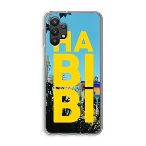 CaseCompany Habibi Majorelle : Samsung Galaxy A32 5G Transparant Hoesje