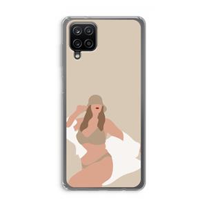 CaseCompany One of a kind: Samsung Galaxy A12 Transparant Hoesje