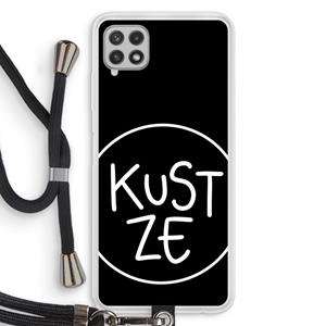 CaseCompany KUST ZE: Samsung Galaxy A22 4G Transparant Hoesje met koord