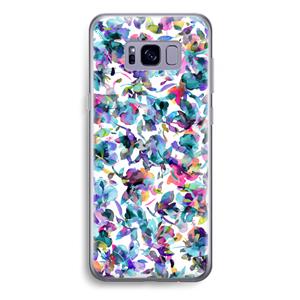CaseCompany Hibiscus Flowers: Samsung Galaxy S8 Plus Transparant Hoesje