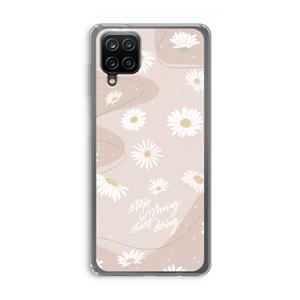 CaseCompany Daydreaming becomes reality: Samsung Galaxy A12 Transparant Hoesje