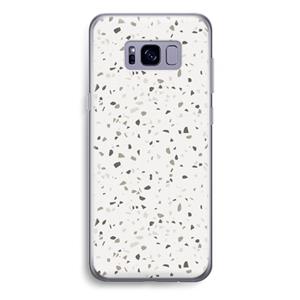 CaseCompany Terrazzo N°14: Samsung Galaxy S8 Plus Transparant Hoesje