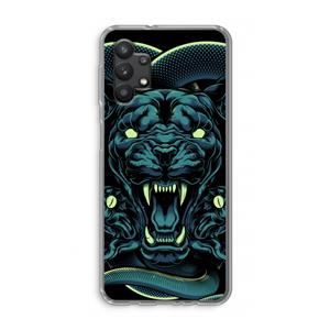 CaseCompany Cougar and Vipers: Samsung Galaxy A32 5G Transparant Hoesje