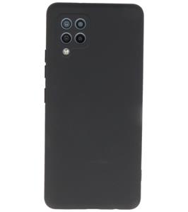 Softcase hoes - Samsung Galaxy A42 - Zwart