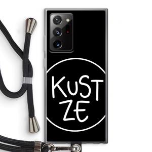 CaseCompany KUST ZE: Samsung Galaxy Note 20 Ultra / Note 20 Ultra 5G Transparant Hoesje met koord