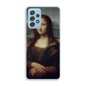 CaseCompany Mona Lisa: Samsung Galaxy A73 Transparant Hoesje