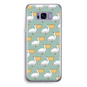 CaseCompany Pelican: Samsung Galaxy S8 Plus Transparant Hoesje