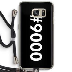 CaseCompany 9000: Samsung Galaxy S7 Transparant Hoesje met koord