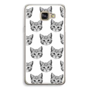 CaseCompany Kitten: Samsung Galaxy A5 (2016) Transparant Hoesje